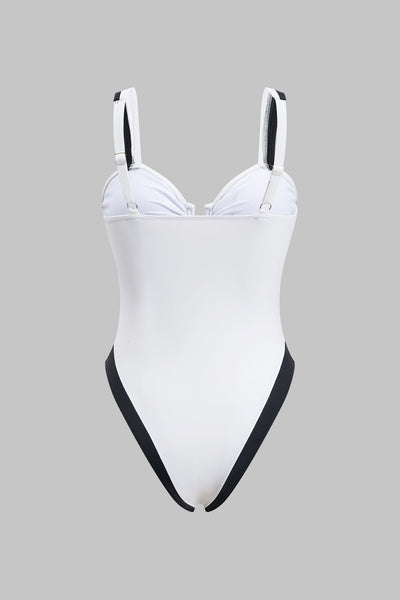 Monochrome Elegance Tek Parça Mayo
