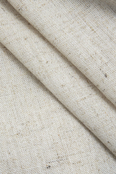 Sage Texture Kruvaze Yaka Keten Görünümlü Crop Gömlek