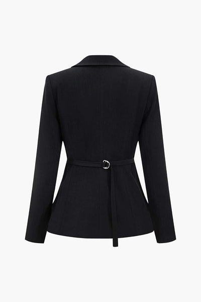 Obsidian Icon Gold Düğmeli Fit Blazer