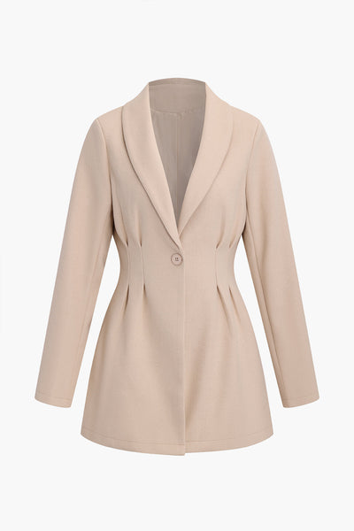 Vanilla Form Bel Detaylı Klasik Blazer