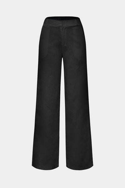 Pure Ease Yüksek Bel Geniş Paça Pantolon