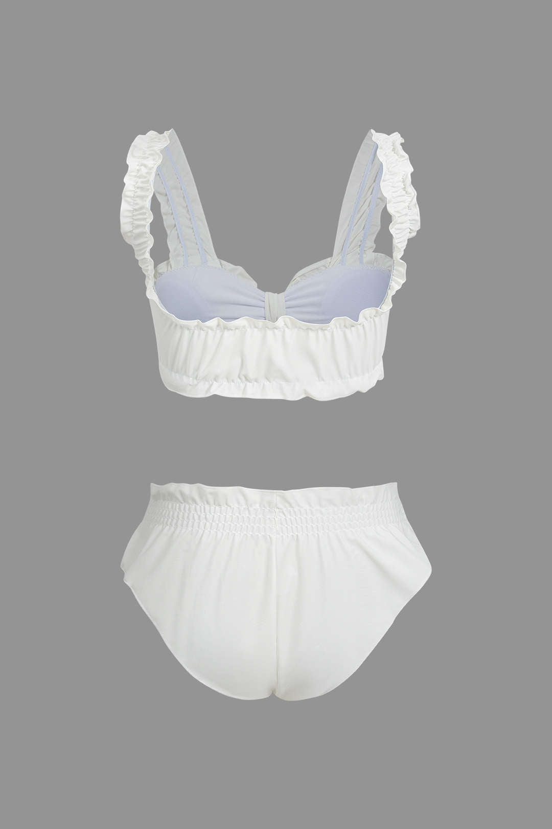 Pearl Garden Fırfır Detaylı Bralet Takım