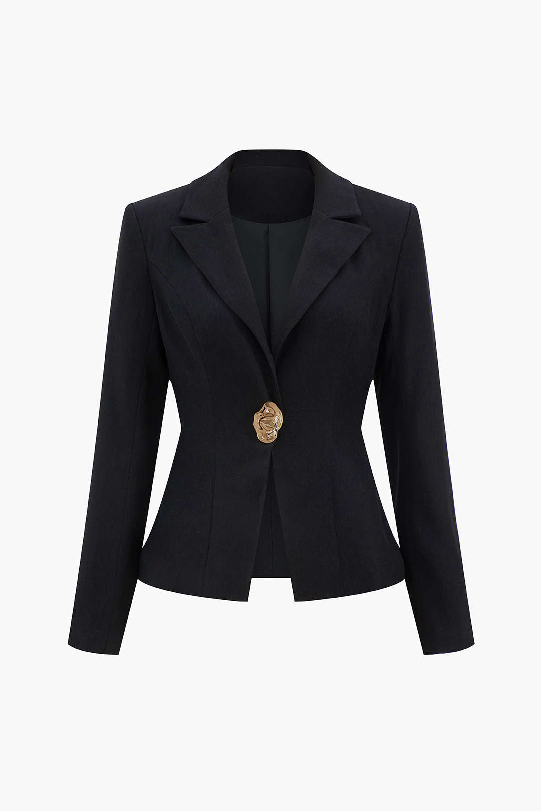 Obsidian Icon Gold Düğmeli Fit Blazer