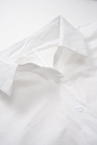 Urban Fold Kuşaklı Asimetrik Gömlek Bluz