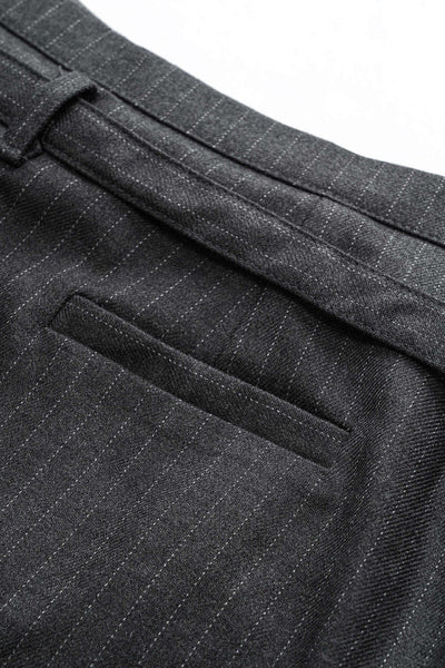 Urban Pinstripe Kuşaklı Şort-Etek