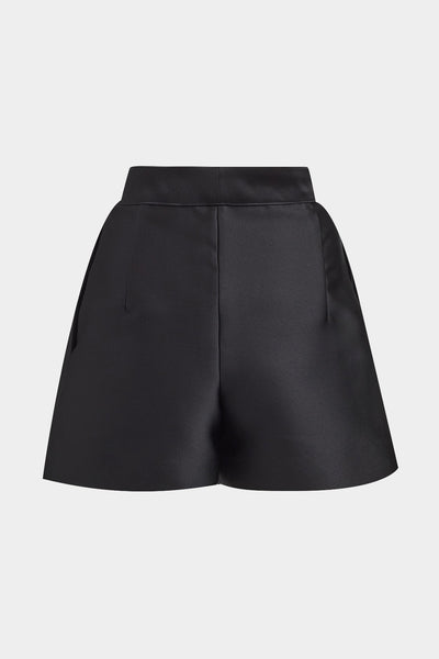 Noir Luxe Saten Şort