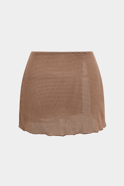 Bronze Allure 3'lü Bikini & Pareo Takımı