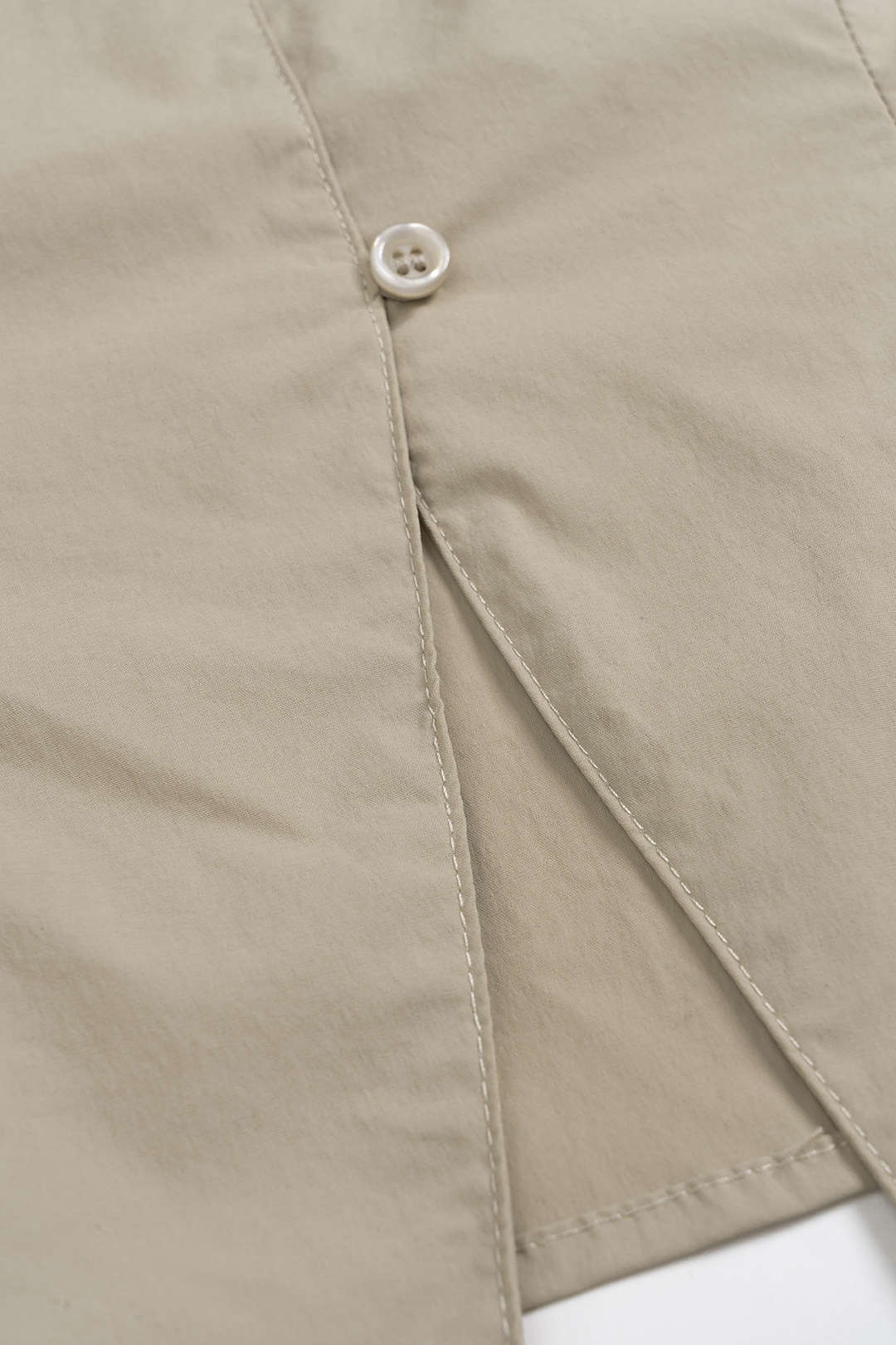 Sand Silhouette Yarım Kollu Fit Gömlek