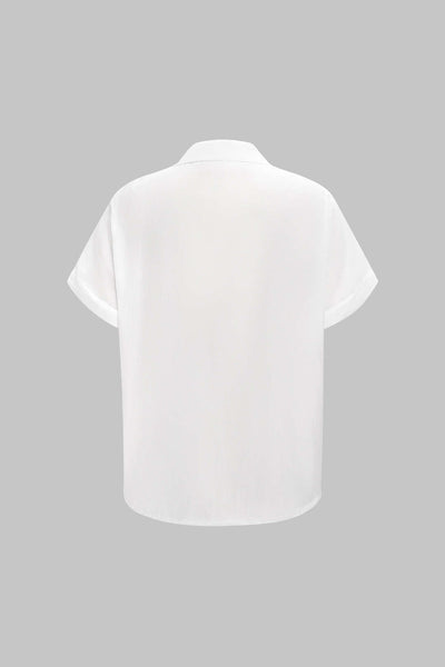 Breeze Touch Oversize Kısa Kollu Gömlek