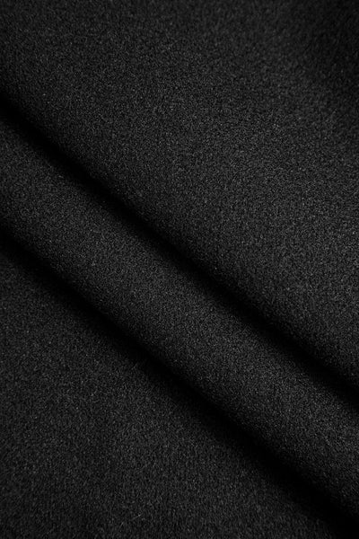 Noir Grace Kuşaklı Kaşe Kaban