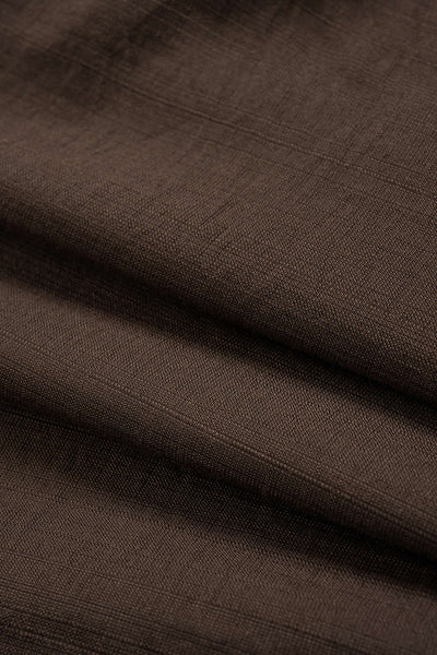 Cocoa Linen Kısa Kollu Blazer